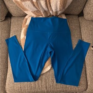 lululemon athletica Vibrant Blue Leggings